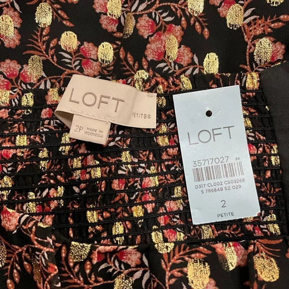 LOFT Long Sleeve Dress